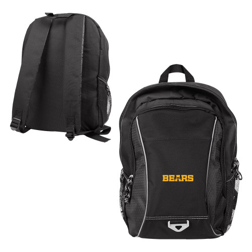  Homerun Black Computer Backpack - Bears Logo