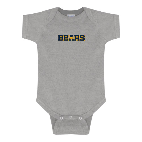  Grey Infant Onesie - Bears Logo