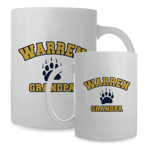  Full Color White Mug 15oz - Grandpa