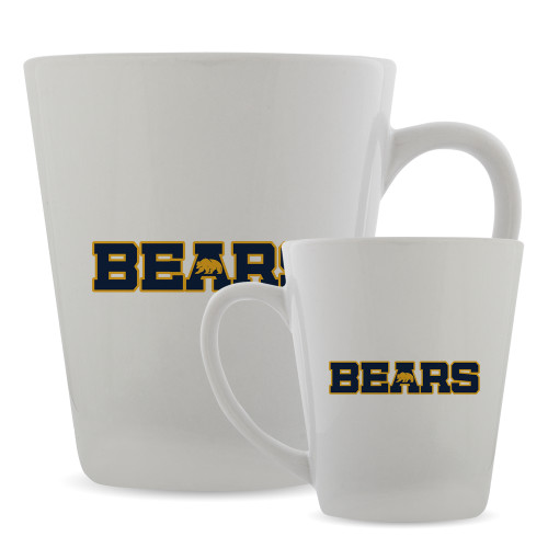  Full Color Latte Mug 12oz - Bears Logo
