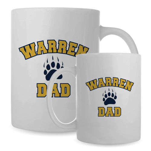 Dad Full Color White Mug 15oz - Dad