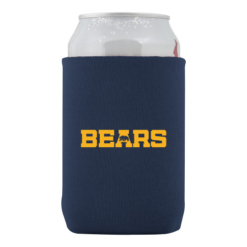  Neoprene Navy Can Holder - Bears Logo