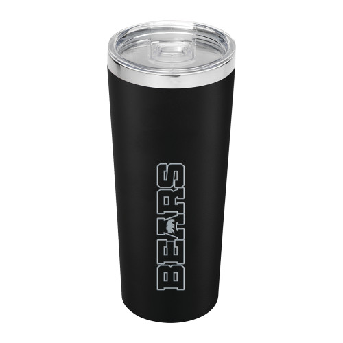  Thor Vacuum Insulated Black Tumbler 22oz - Bears Logo Engraved