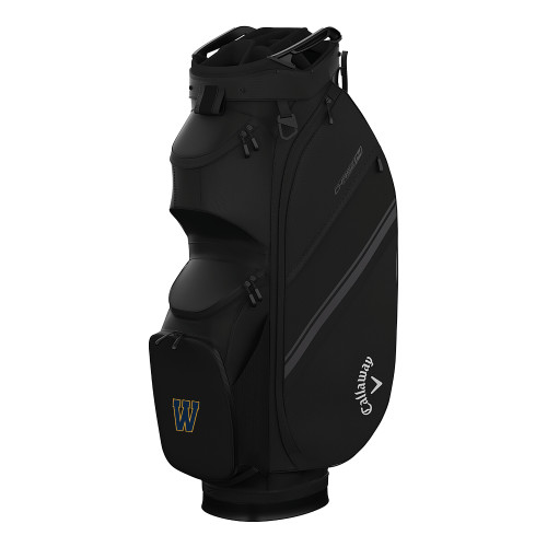  Callaway Chase 14 Black Cart Golf Bag - W Logo