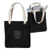 Thumbnail image for  Allie Black Canvas Tote