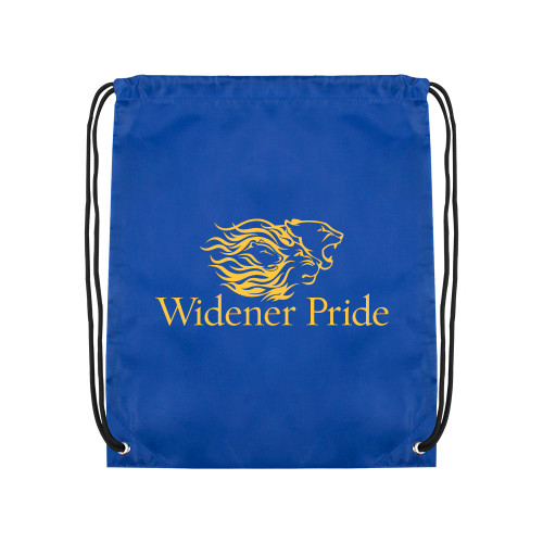  Royal Drawstring Backpack - Widener Pride