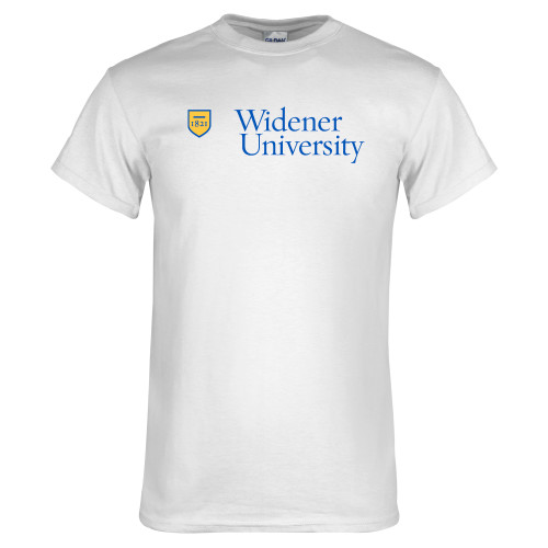  White T Shirt - Primary Mark with Shield