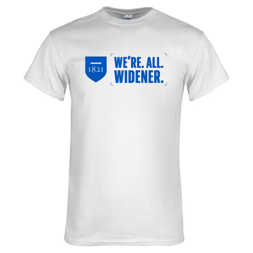  White T Shirt - Were All Widener