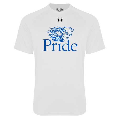  Under Armour White Tech Tee - Pride
