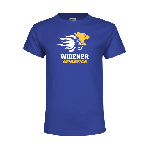  Youth Royal T Shirt - Widener Athletics