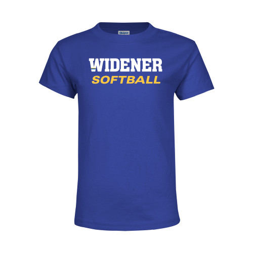  Youth Royal T Shirt - Softball