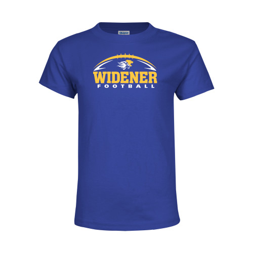  Youth Royal T Shirt - Football Design