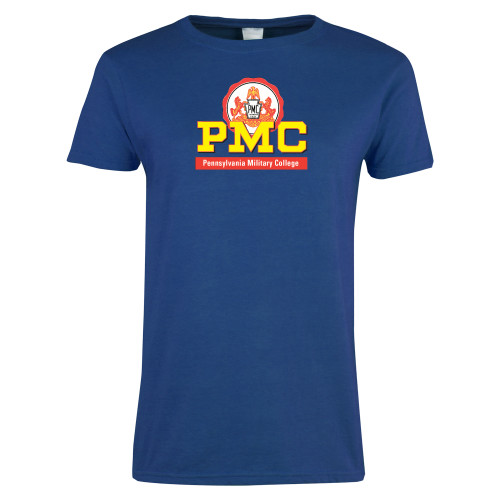  Womens Royal Short Sleeve Tee - PMC Stacked