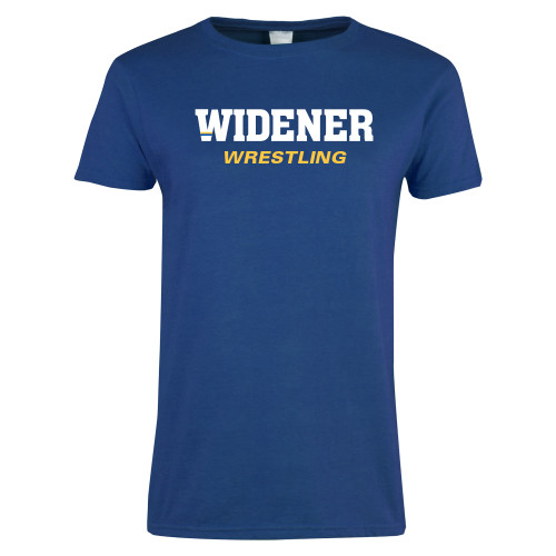  Womens Royal Short Sleeve Tee - Wrestling