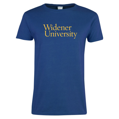  Womens Royal Short Sleeve Tee - Primary Mark