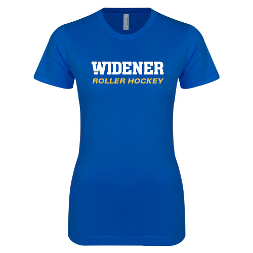  Next Level Womens Royal Boyfriend Tee - Roller Hockey