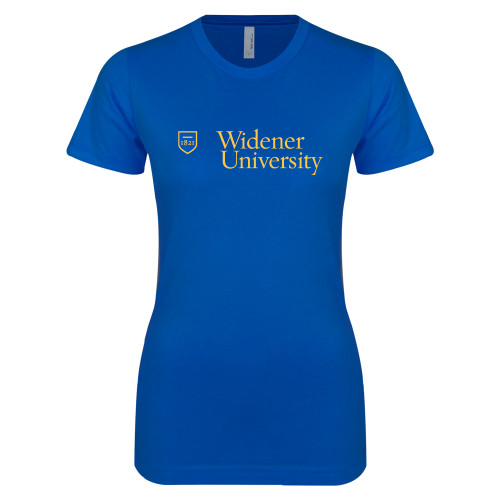  Next Level Womens Royal Boyfriend Tee - Primary Mark with Shield