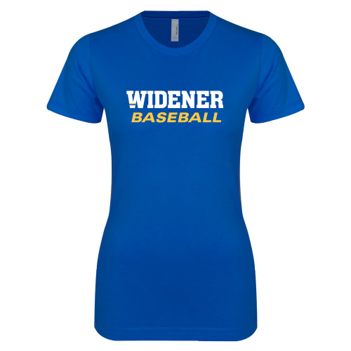  Next Level Womens Royal Boyfriend Tee - Baseball