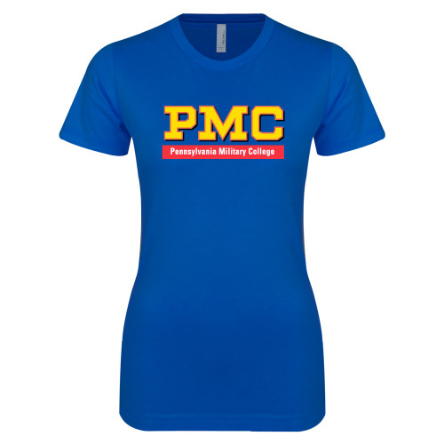 Next Level Womens Royal Boyfriend Tee - PMC