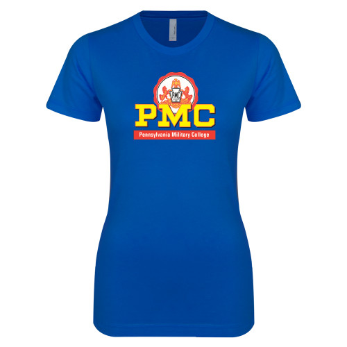  Next Level Womens Royal Boyfriend Tee - PMC Stacked