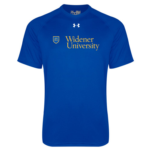  Under Armour Royal Tech Tee - Primary Mark with Shield