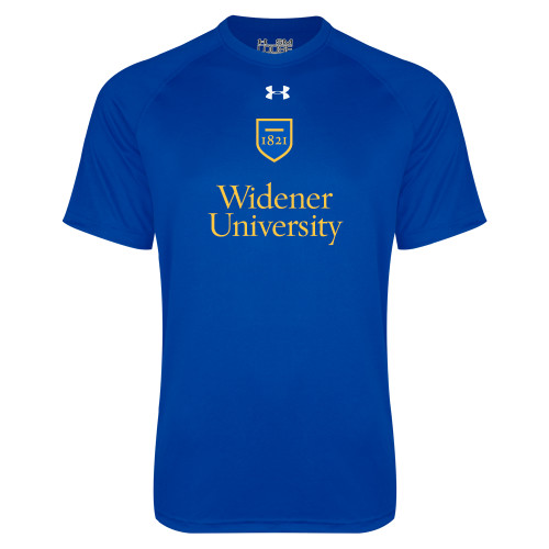  Under Armour Royal Tech Tee - Stacked University Mark