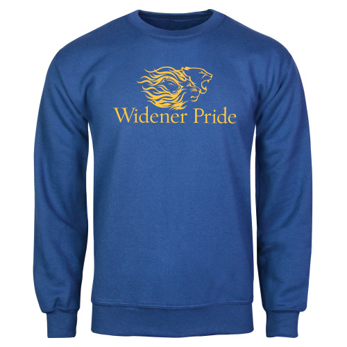  Royal Fleece Crew - Widener Pride