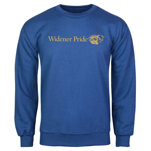  Royal Fleece Crew - Widener Pride Flat