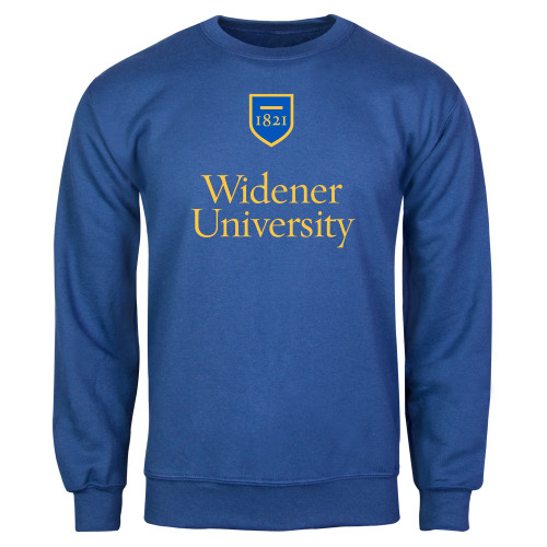  Royal Fleece Crew - Stacked University Mark