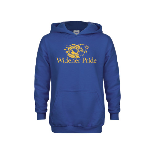  Youth Royal Fleece Hoodie - Widener Pride