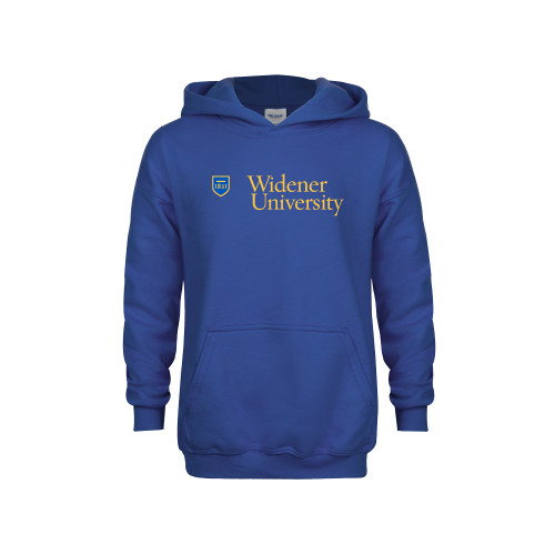 Youth Royal Fleece Hoodie - Primary Mark with Shield