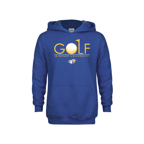  Youth Royal Fleece Hoodie - Golf Design