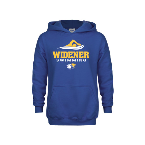  Youth Royal Fleece Hoodie - Swimming Design