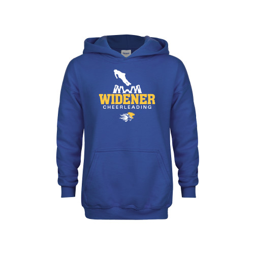  Youth Royal Fleece Hoodie - Cheerleading Design