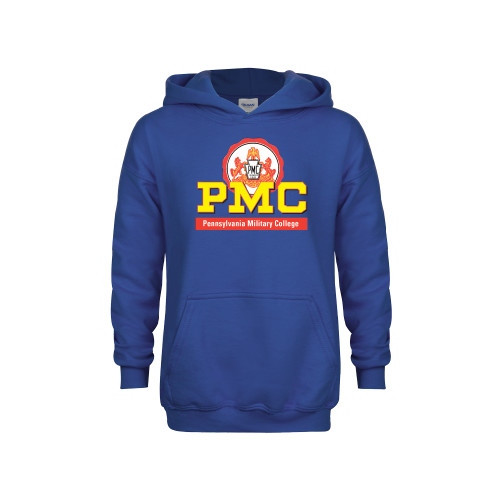  Youth Royal Fleece Hoodie - PMC Stacked