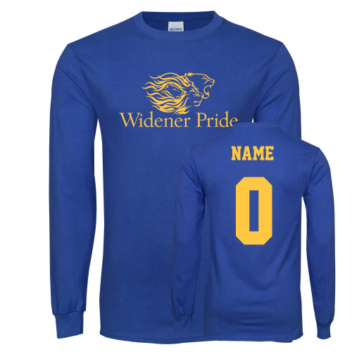 Royal Long Sleeve T Shirt - Widener Pride