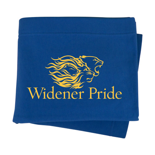 Royal Sweatshirt Blanket - Widener Pride
