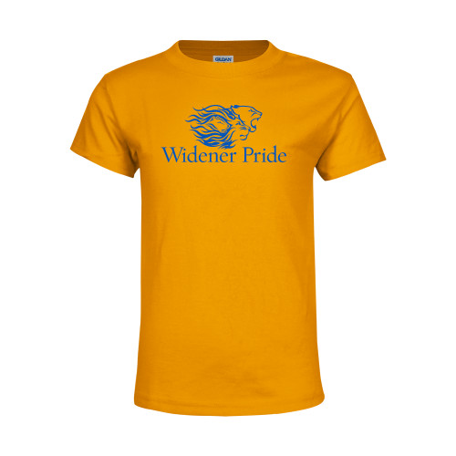  Youth Gold T-Shirt - Widener Pride