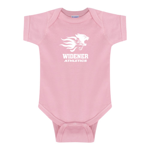  Light Pink Infant Onesie - Widener Athletics