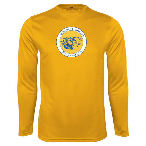  Gold Performance Long Sleeve Shirt - Donor Club