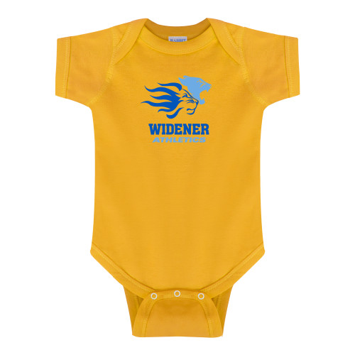  Gold Infant Onesie - Widener Athletics