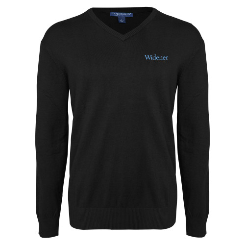  Black VNeck Sweater - Widener