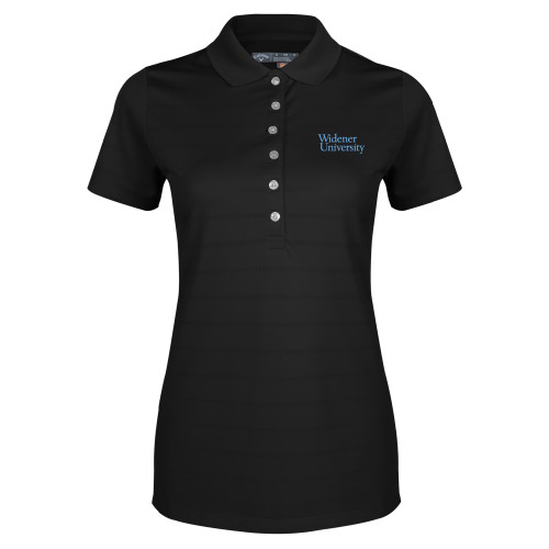  Callaway Womens Black Opti Vent Polo - Primary Mark