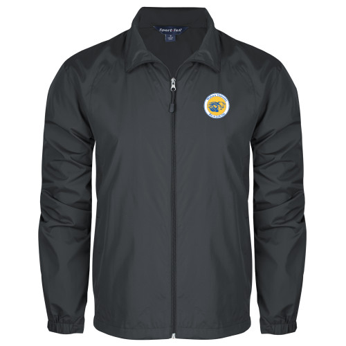  Charcoal Full Zip Wind Jacket - Donor Club