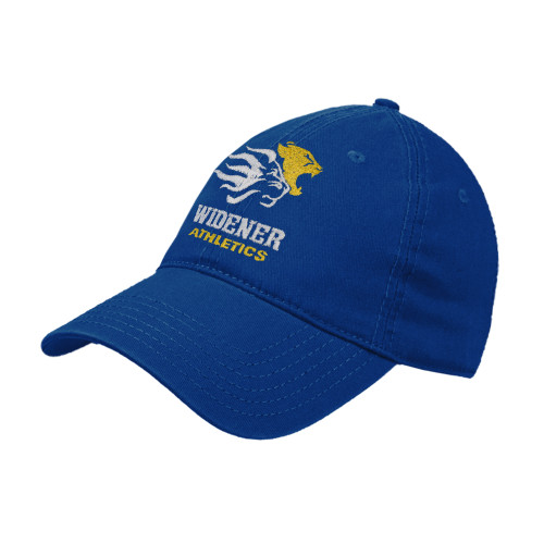 Royal Unstructured Adjustable Low Profile Hat - Widener Athletics