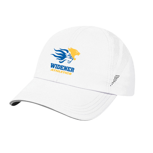  Womens White Performance Cap - Widener Athletics