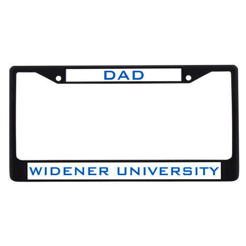  Dad Metal License Plate Frame in Black - Dad
