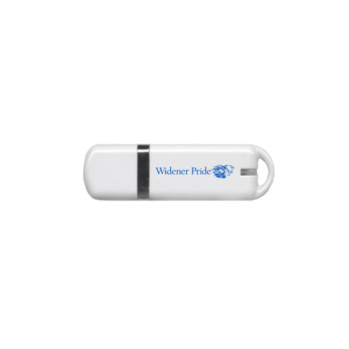  USB White Pen Drive 4G - Widener Pride Flat