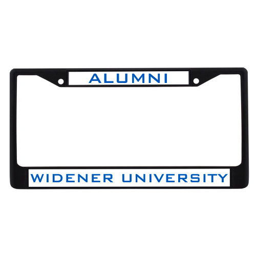  Alumni Metal License Plate Frame in Black - Alumni