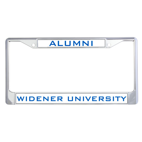  Alumni Metal License Plate Frame in Chrome - Alumni
